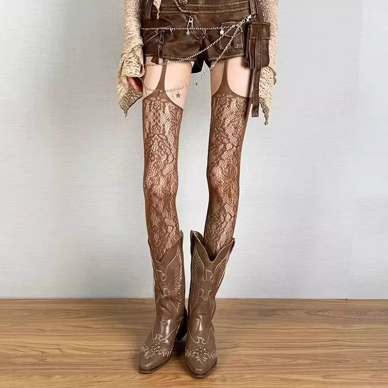 Vintage Steampunk Gothic Pantyhose