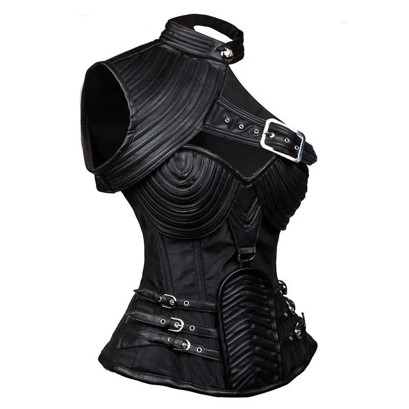Stylish Steampunk Bustier Corset
