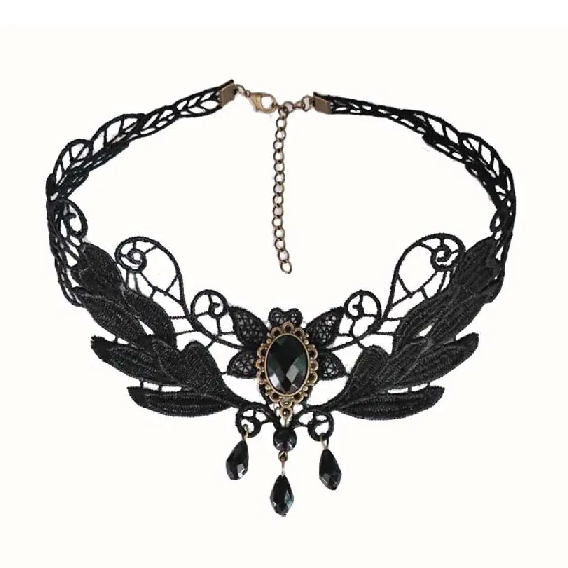Vintage Choker Lace Necklace for Women