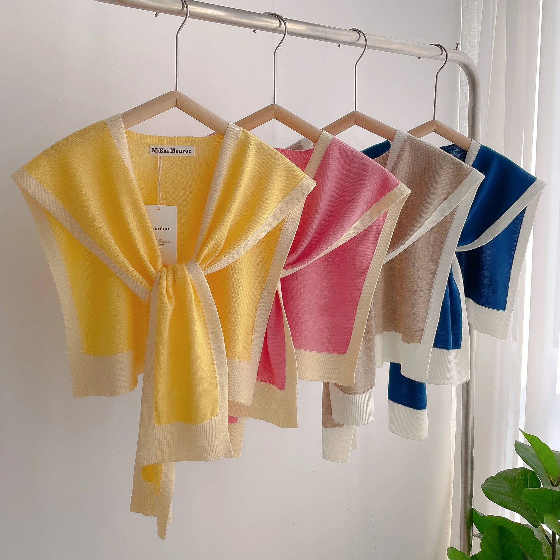 Spring & Autumn Stylish Elegant Knitted Shawl