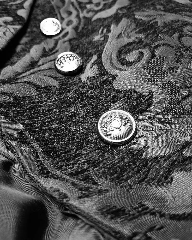 Devil Fashion Mens Gothic Steampunk Jacket