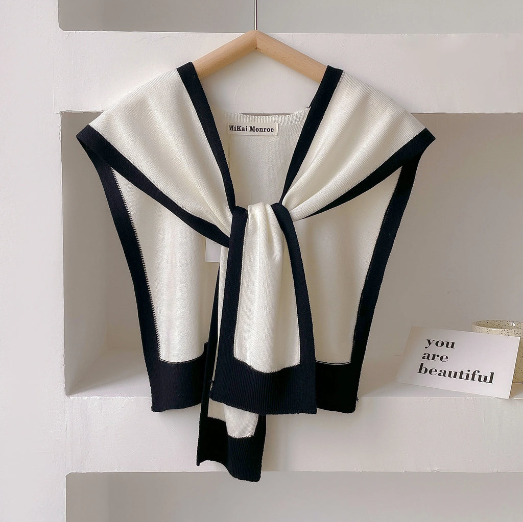 Spring & Autumn Stylish Elegant Knitted Shawl