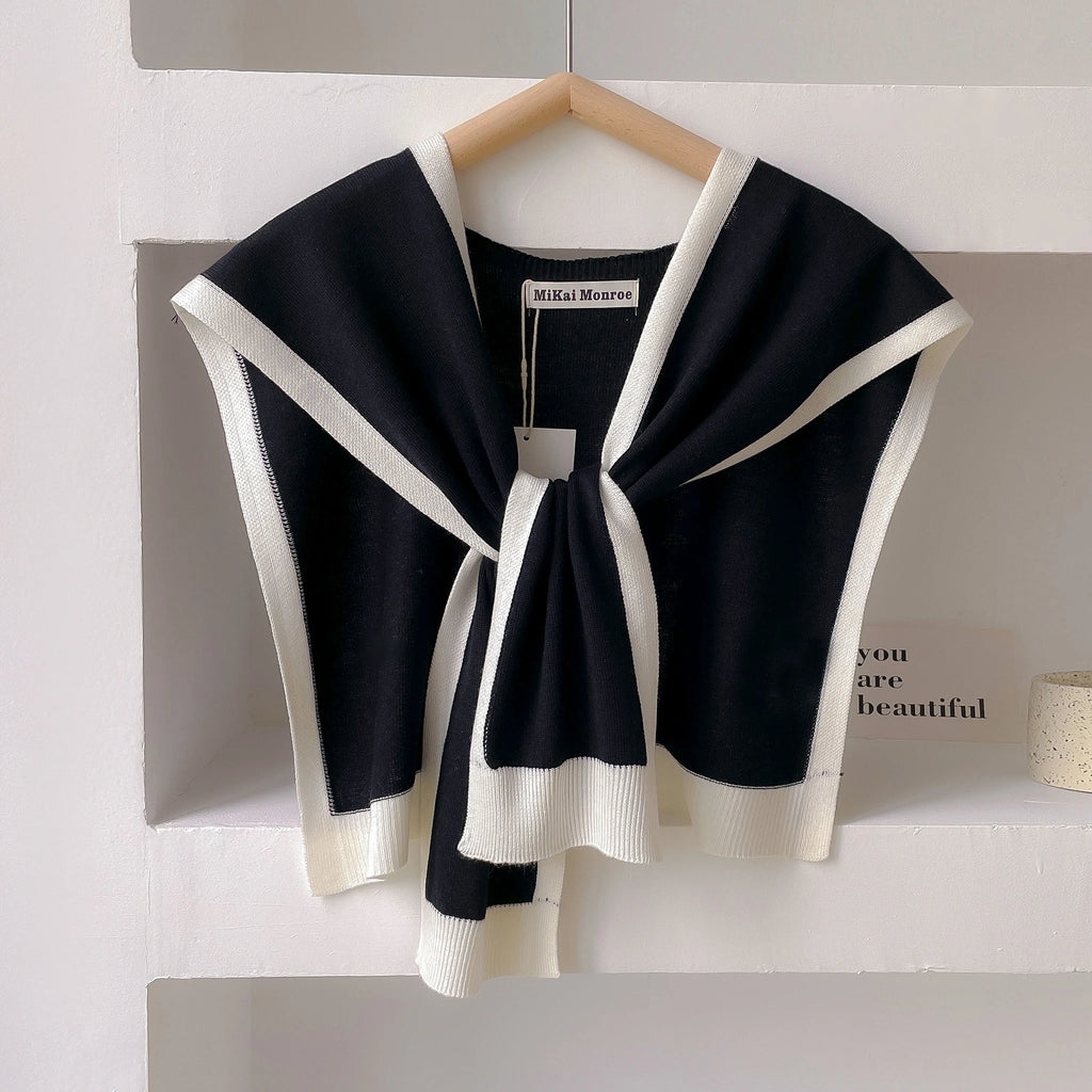 Spring & Autumn Stylish Elegant Knitted Shawl