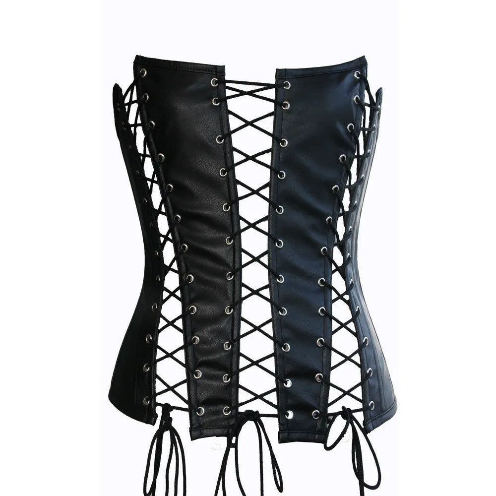 Dark Gothic Vintage Steampunk Halloween Corset Cosplay