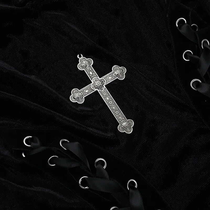 Dark Gothic Vintage Steampunk Halloween Dress