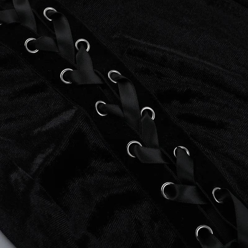 Dark Gothic Vintage Steampunk Halloween Dress