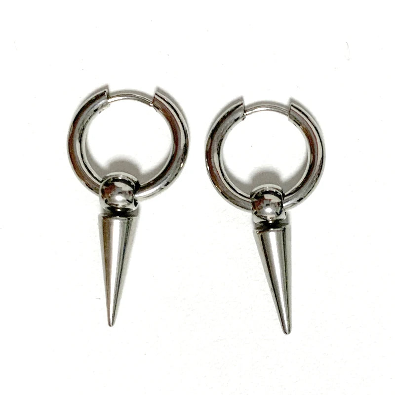 Gothic Neo Gothic Steampunk Vintage Victorian Earring Rock Chain