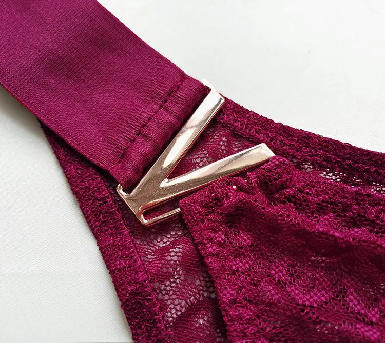 Punk Fashion Lingerie Panties Underpants V-Shape