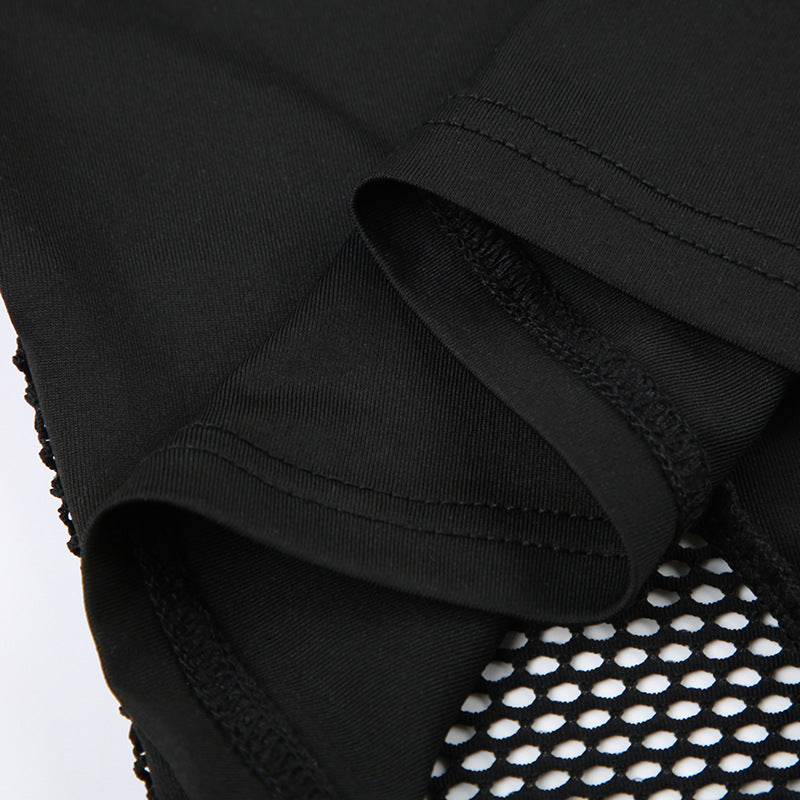 Punk Gothic Neo-Gothic Steampunk Halloween Long Sleeve Mesh