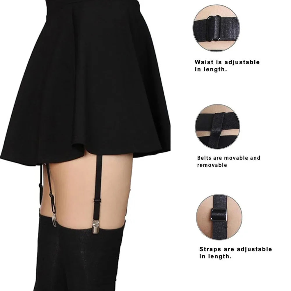 Steampunk Gothic Neo-Gothic Punk Vintage Garter Belt Suspender Stocking Belt