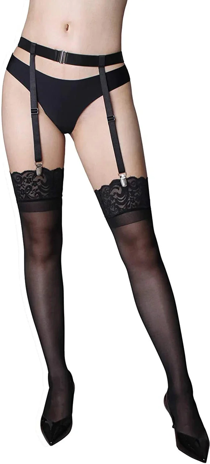 Steampunk Gothic Neo-Gothic Punk Vintage Garter Belt Suspender Stocking Belt