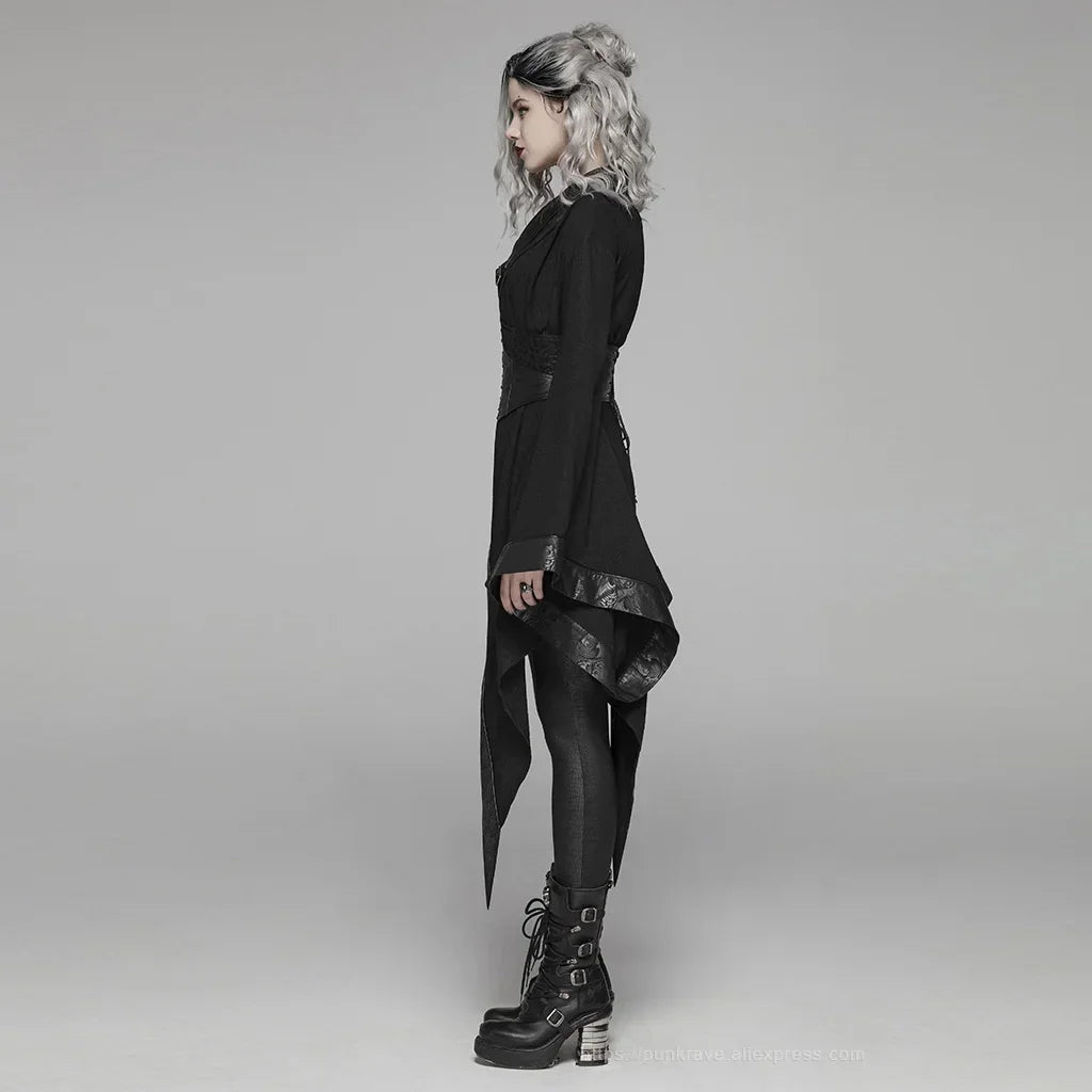 Steampunk Gothic Neo-Gothic Punk Vintage Japanese Kimono Dress