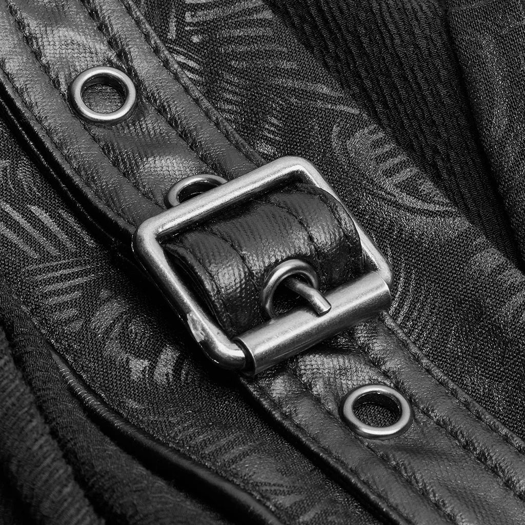 Steampunk Gothic Neo-Gothic Punk Vintage Japanese Kimono Dress