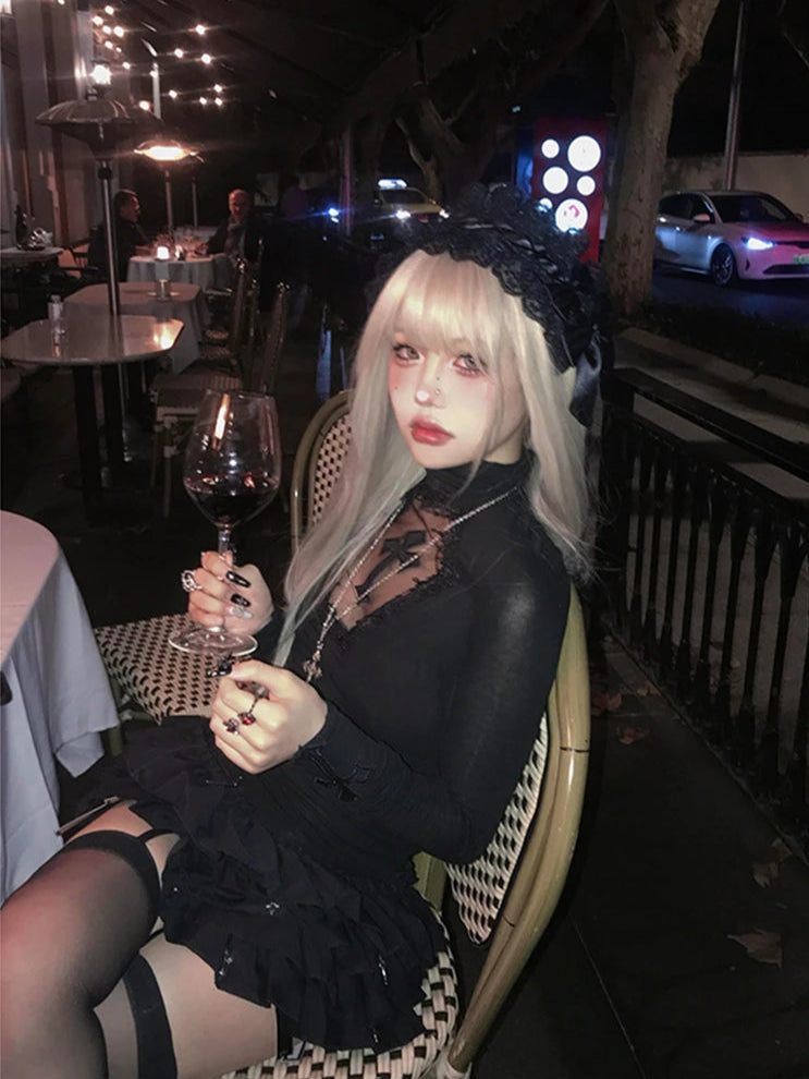 Steampunk Gothic Neo-Gothic Punk Vintage Long Sleeve