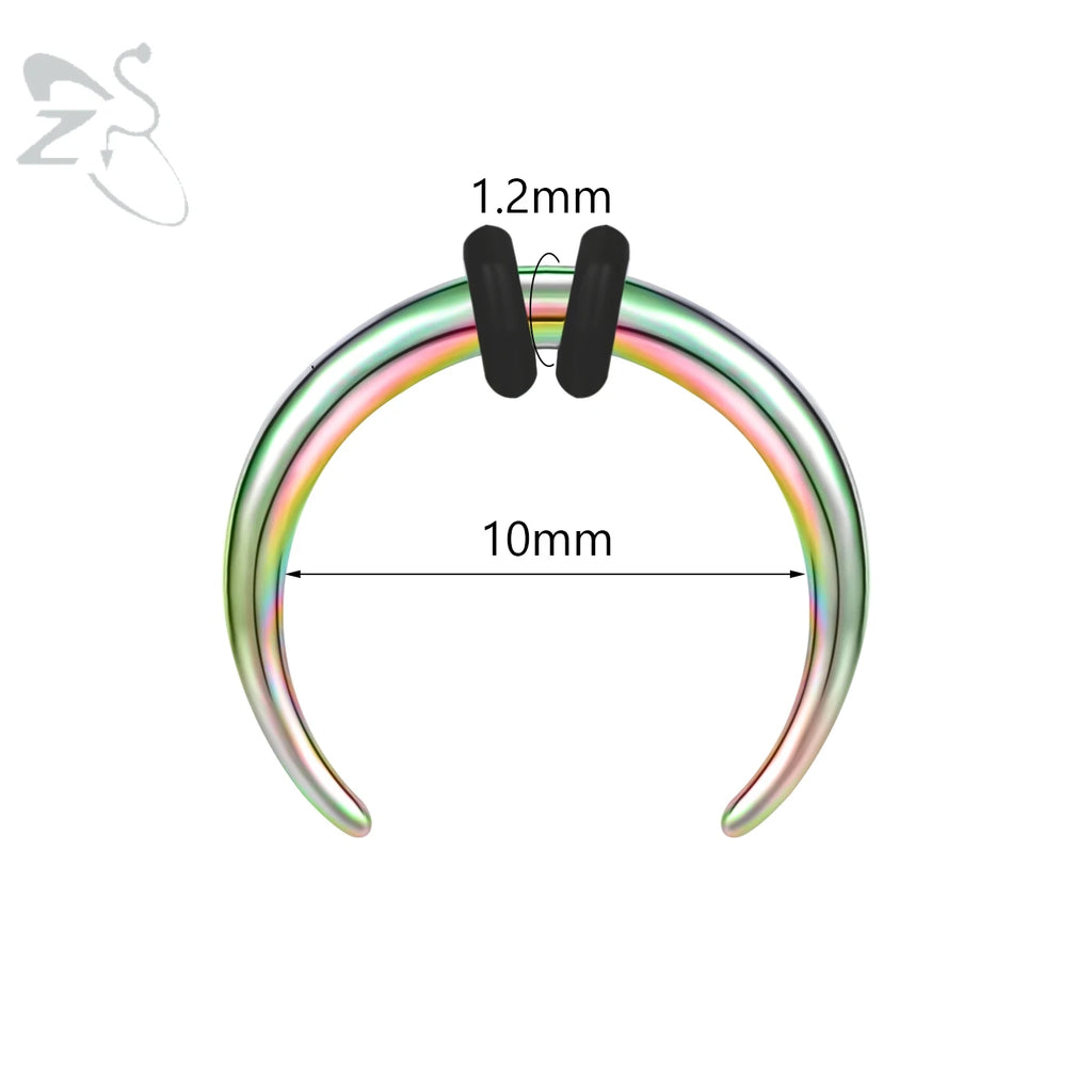 Steampunk Gothic Neo-Gothic Punk Vintage Piercing Buffalo Stainless Steel