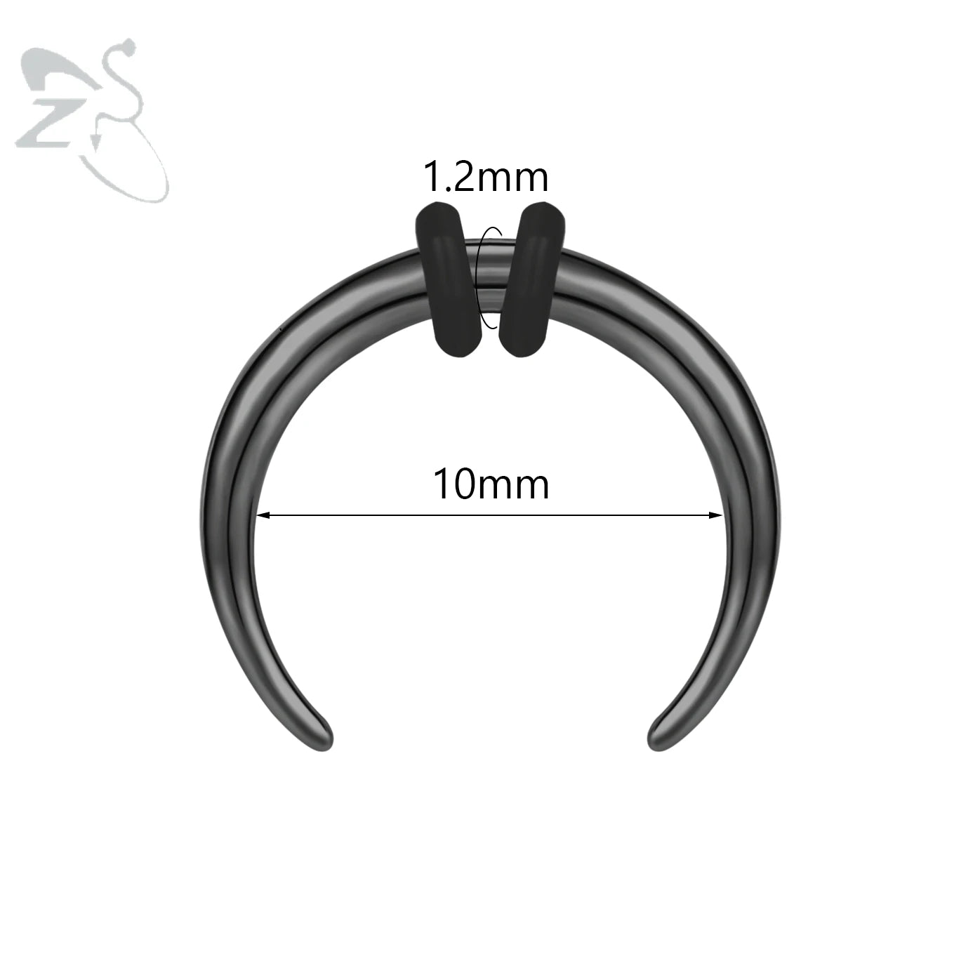 Steampunk Gothic Neo-Gothic Punk Vintage Piercing Buffalo Stainless Steel