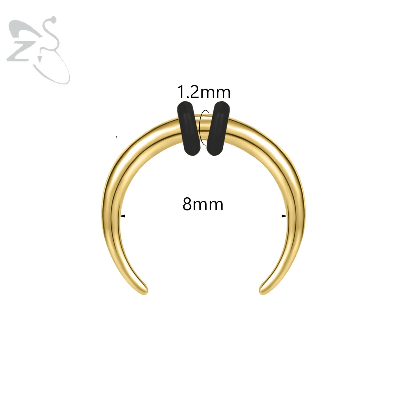 Steampunk Gothic Neo-Gothic Punk Vintage Piercing Buffalo Stainless Steel