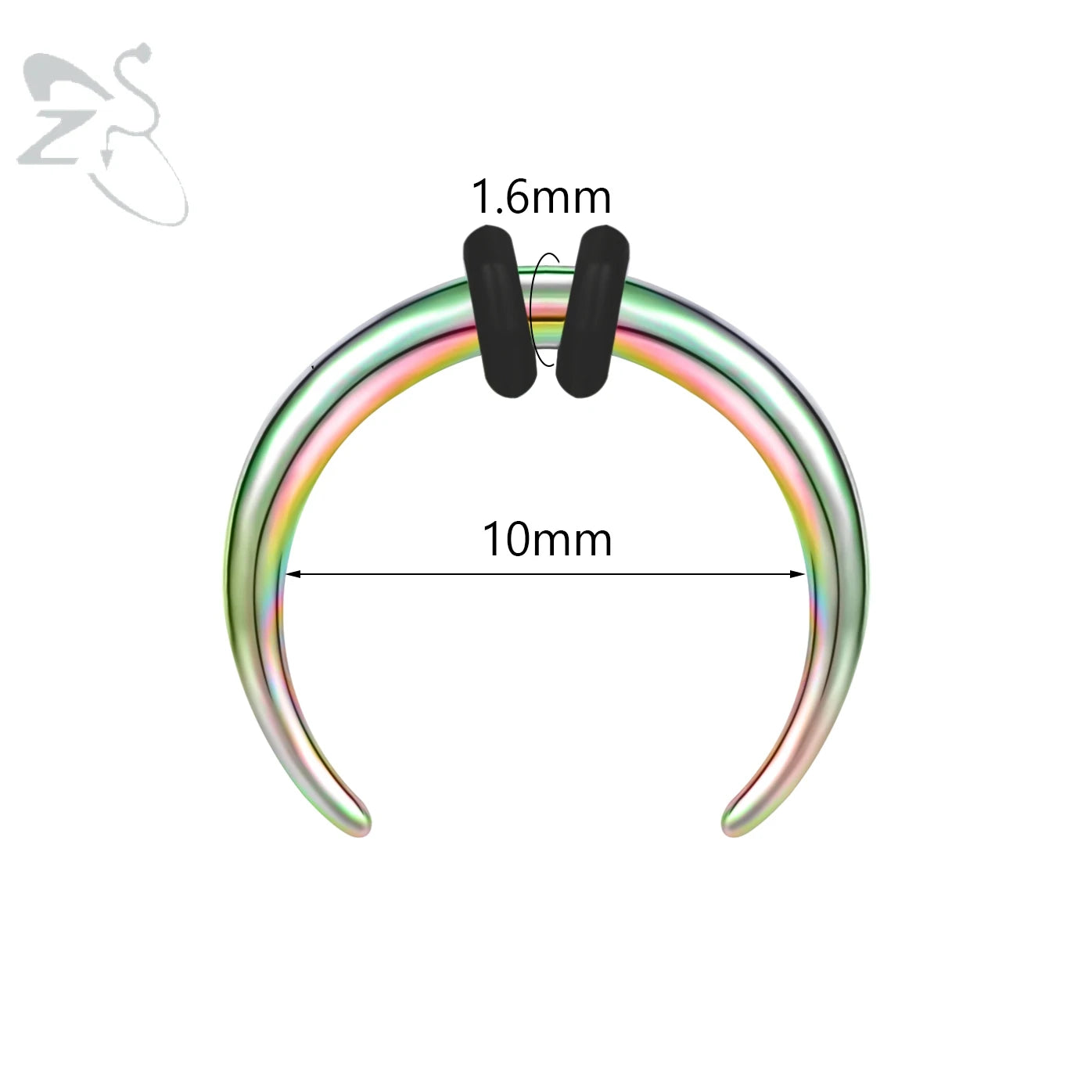 Steampunk Gothic Neo-Gothic Punk Vintage Piercing Buffalo Stainless Steel