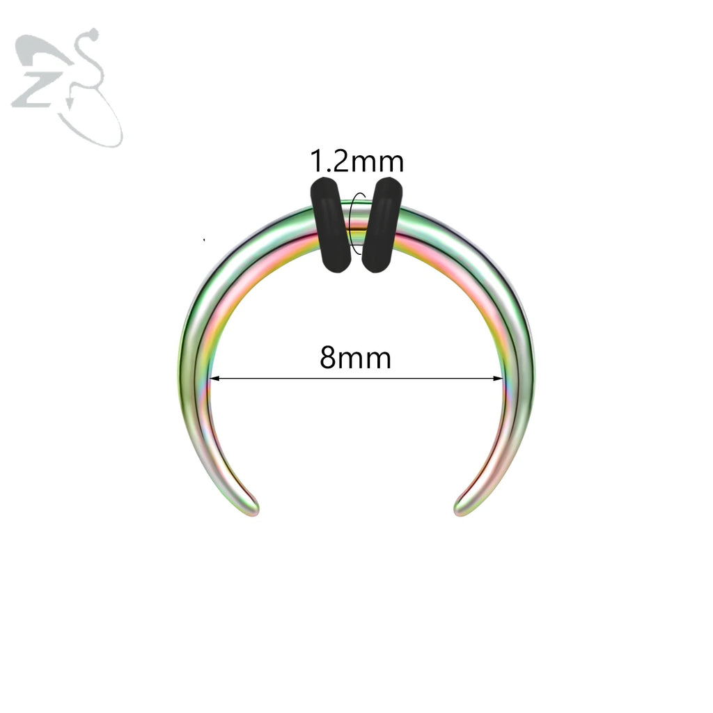 Steampunk Gothic Neo-Gothic Punk Vintage Piercing Buffalo Stainless Steel