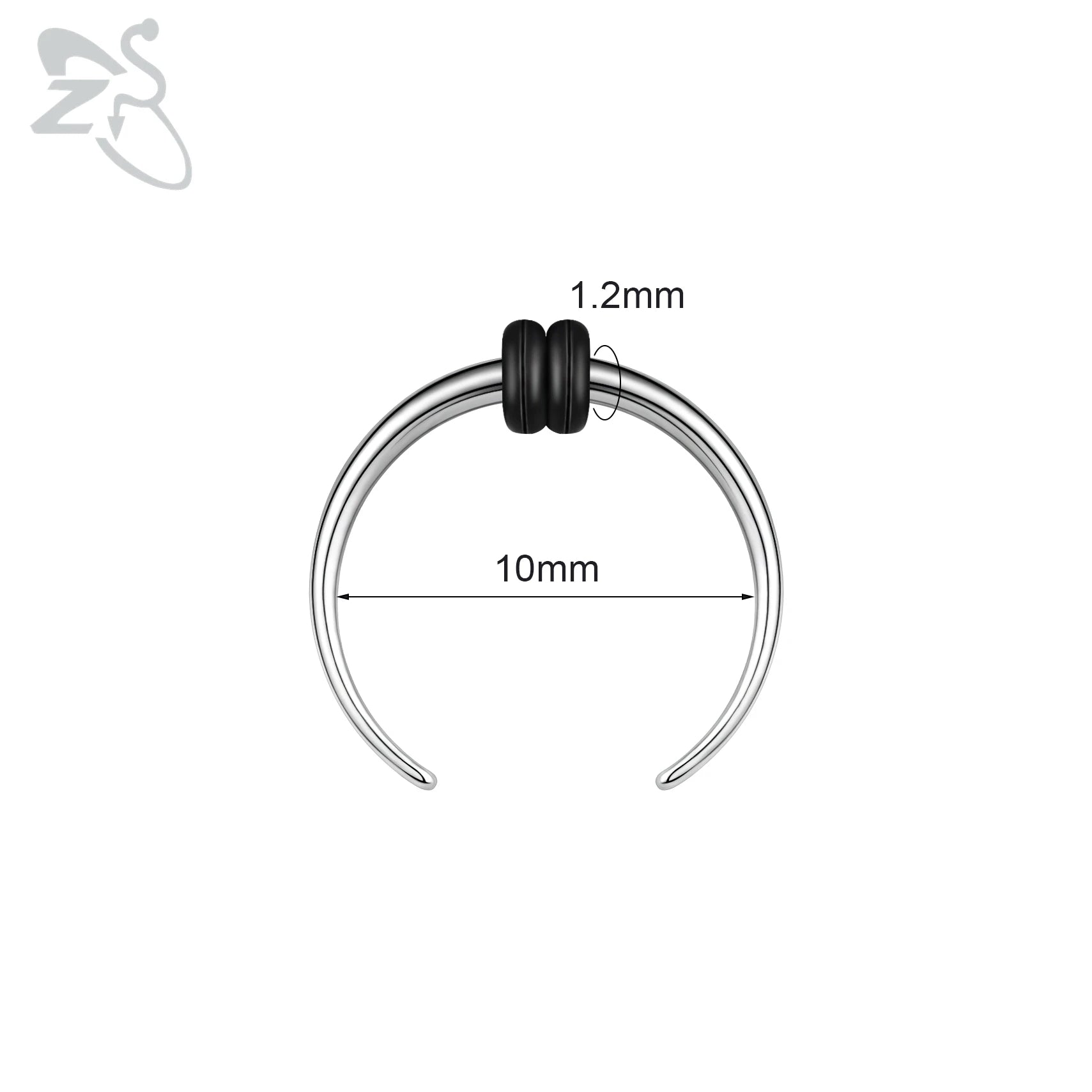 Steampunk Gothic Neo-Gothic Punk Vintage Piercing Buffalo Stainless Steel