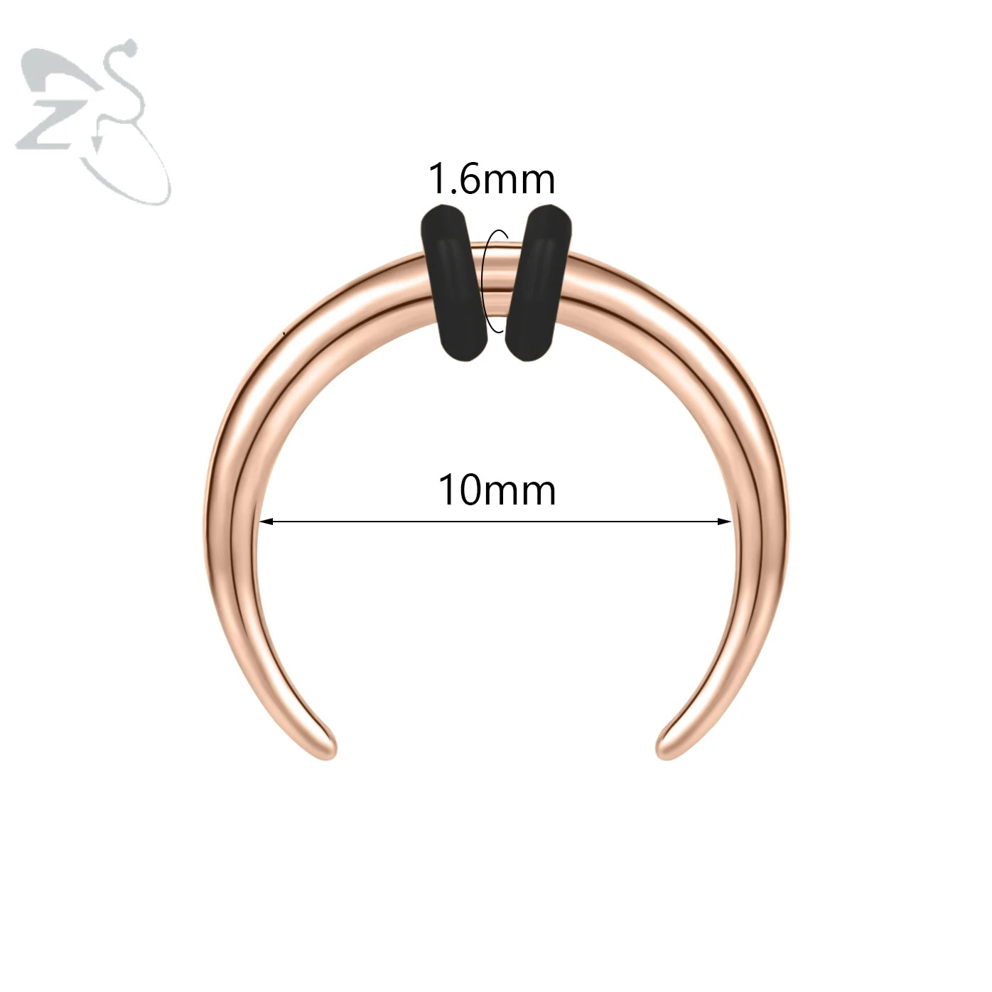 Steampunk Gothic Neo-Gothic Punk Vintage Piercing Buffalo Stainless Steel