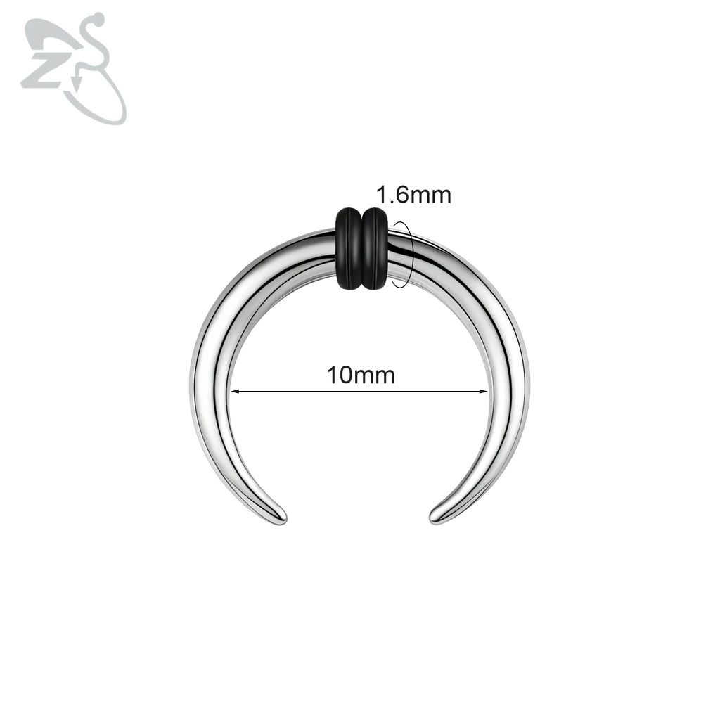 Steampunk Gothic Neo-Gothic Punk Vintage Piercing Buffalo Stainless Steel