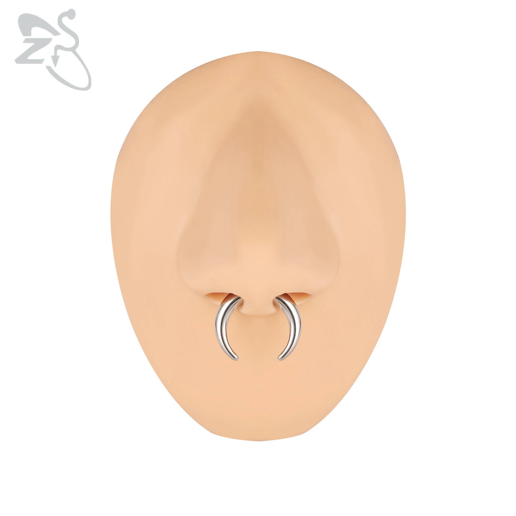 Steampunk Gothic Neo-Gothic Punk Vintage Piercing Buffalo Stainless Steel