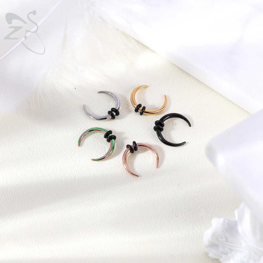 Steampunk Gothic Neo-Gothic Punk Vintage Piercing Buffalo Stainless Steel