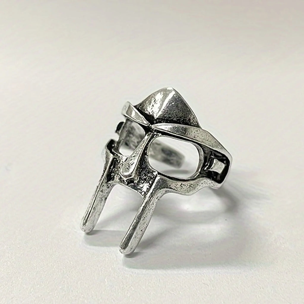 Steampunk Gothic Neo-Gothic Punk Vintage Ring Egyptian Silver