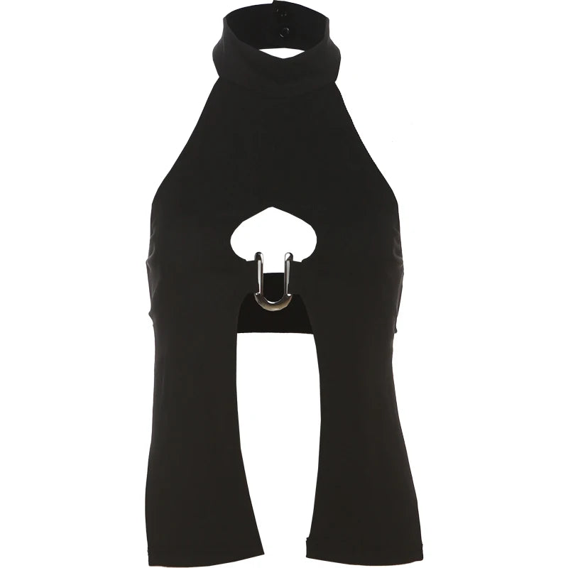 Steampunk Gothic Neo-Gothic Punk Vintage Tank Top Crop Top Backless