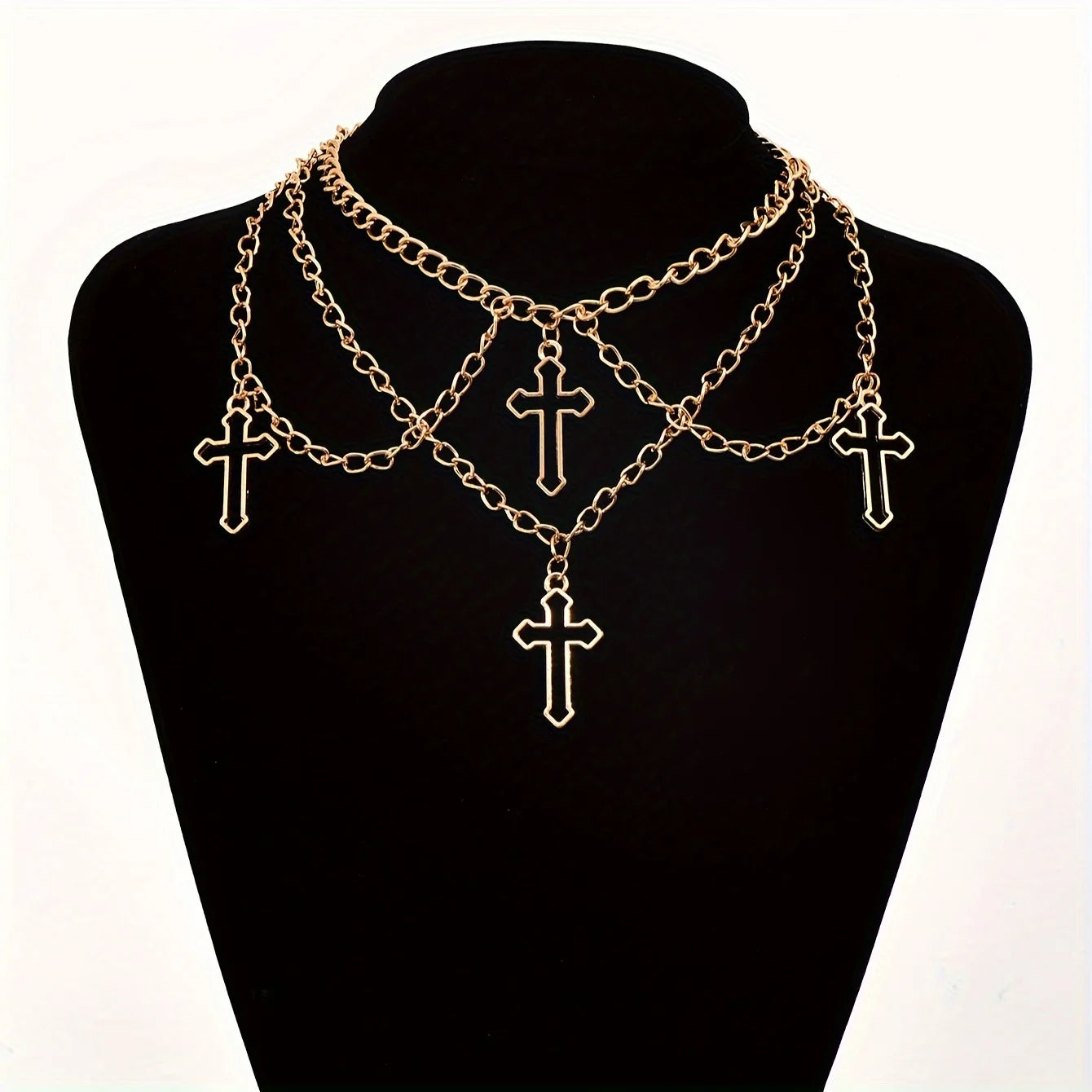 Steampunk Gothic Neo-Gothic Punk Vintage Unisex Necklace Cross