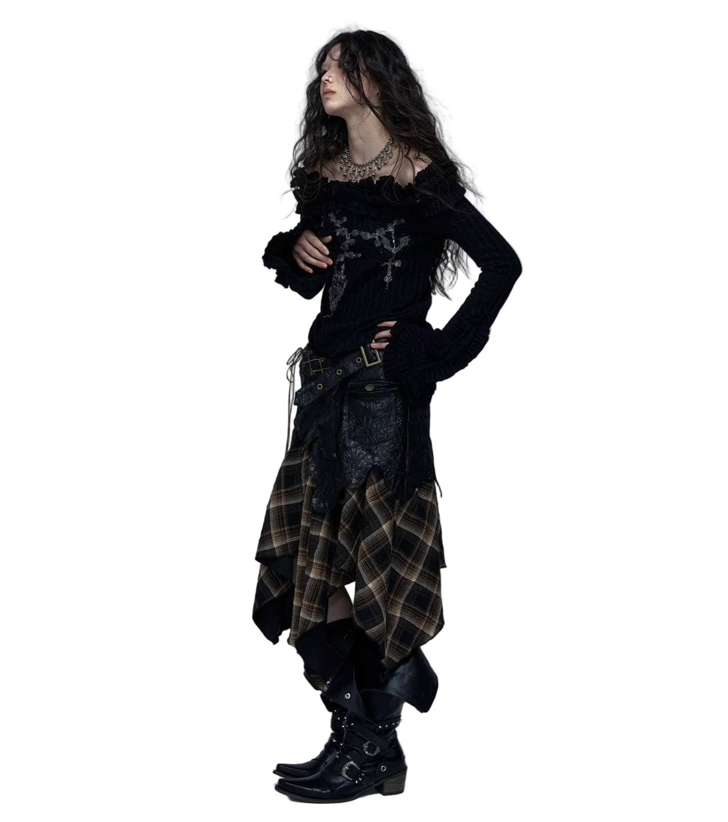 Steampunk Gothic Tank Top Wasteland Punk