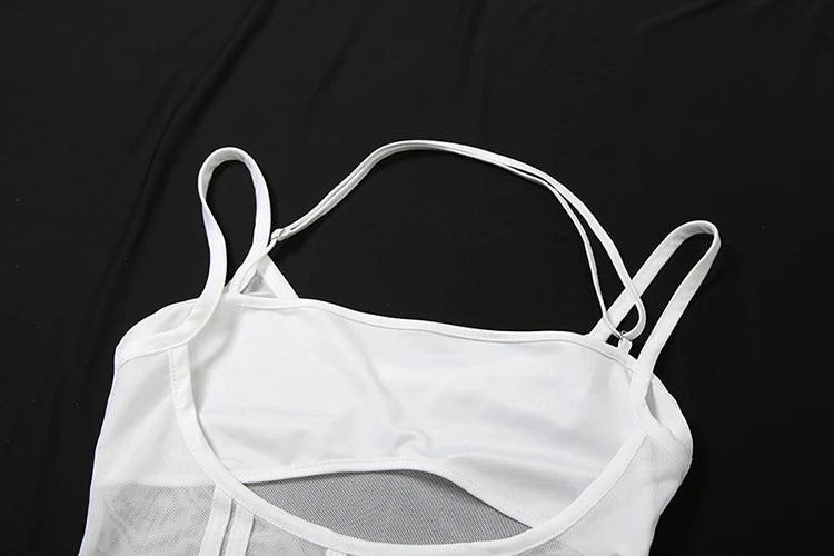 Two Pieces Steampunk Gothic Party Crop Top