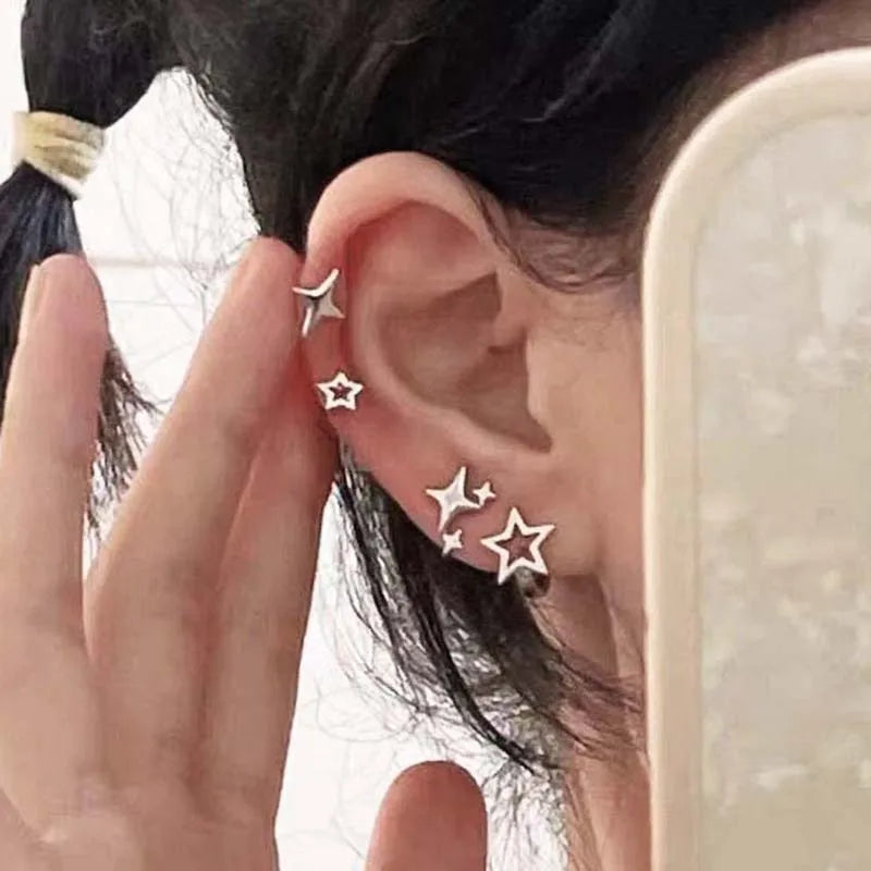 Y2K Earrings Sexy Star