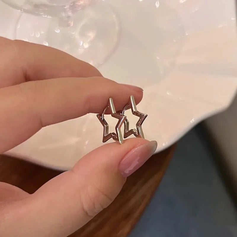 Y2K Earrings Sexy Star